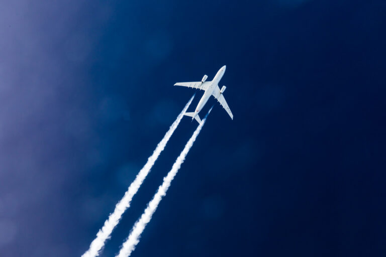 Flugzeug ökologischer Fussabdruck gogreen