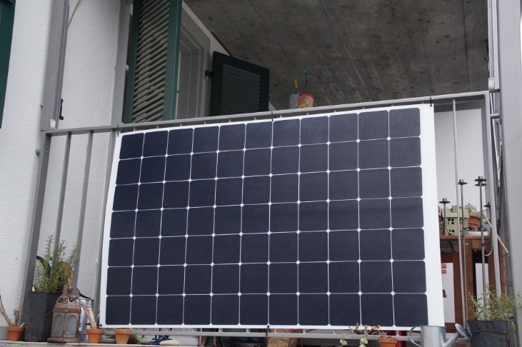 Solaranlage Solarbalkon